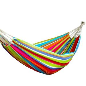 SOLD New Bliss Hammocks 40” Wide Double Hammock in a Bag w/ Hand-Woven Rope